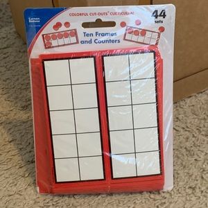 Ten frames and counters